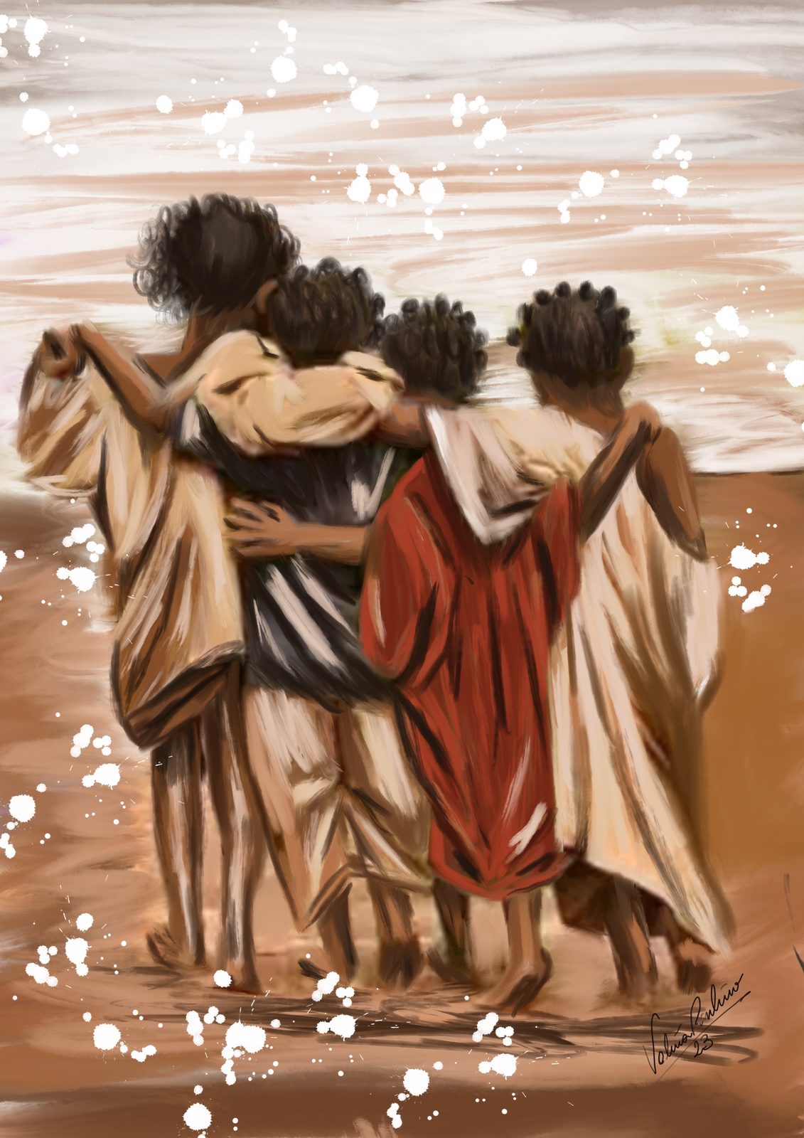 Refugiados — obra 6