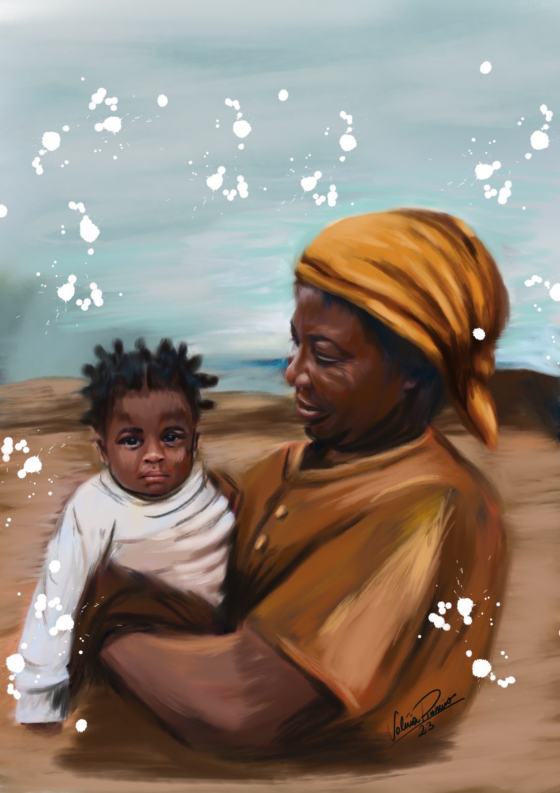 Refugiados — obra 9