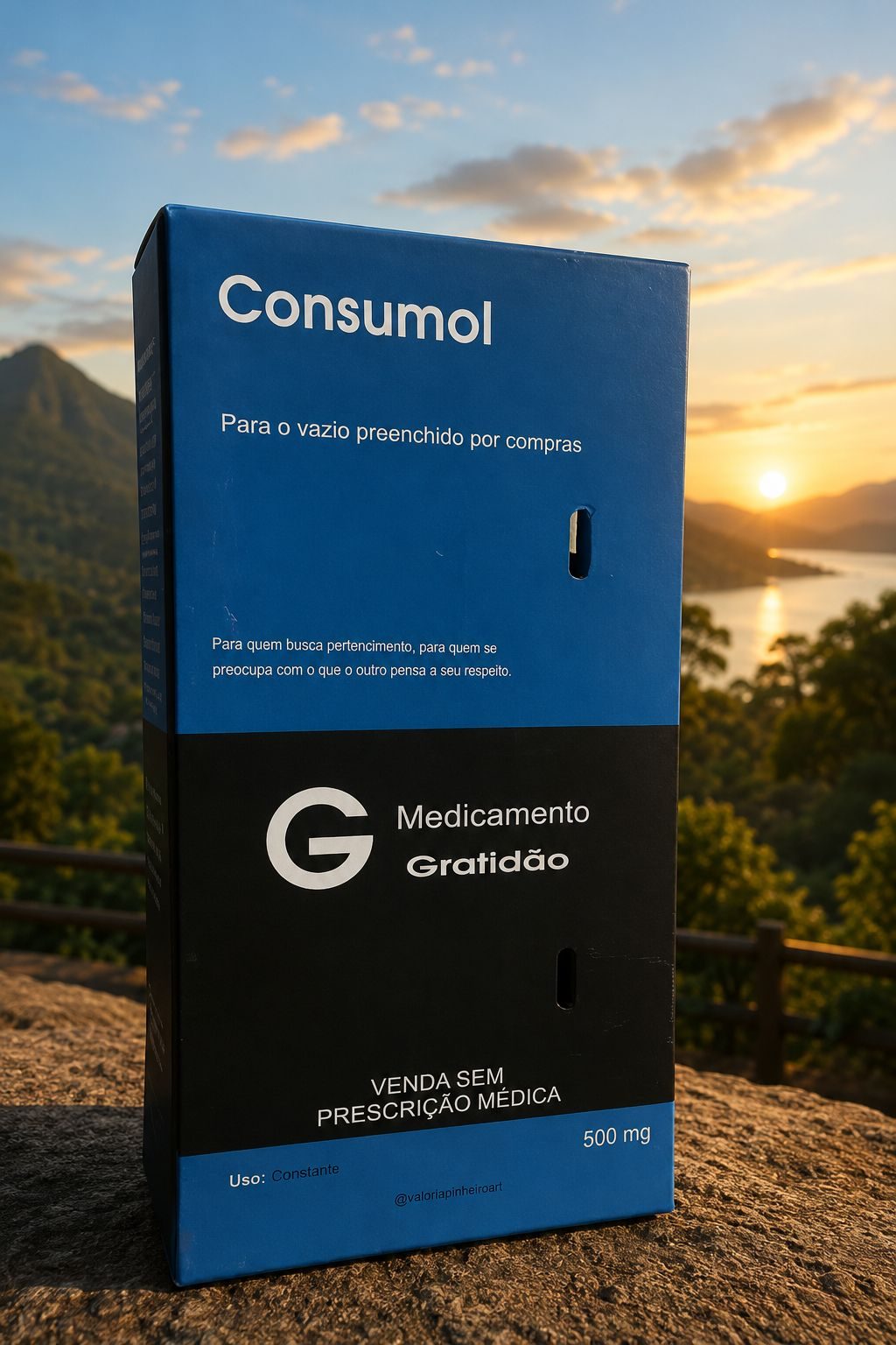 Consumol — para o vazio preenchido por compras, o marketing emocional, a cultura do descarte e a felicidade instantânea