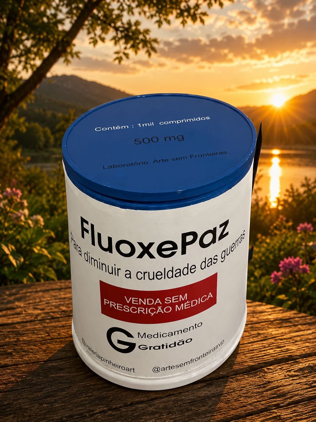 FluoxePaz — para diminuir a crueldade das guerras