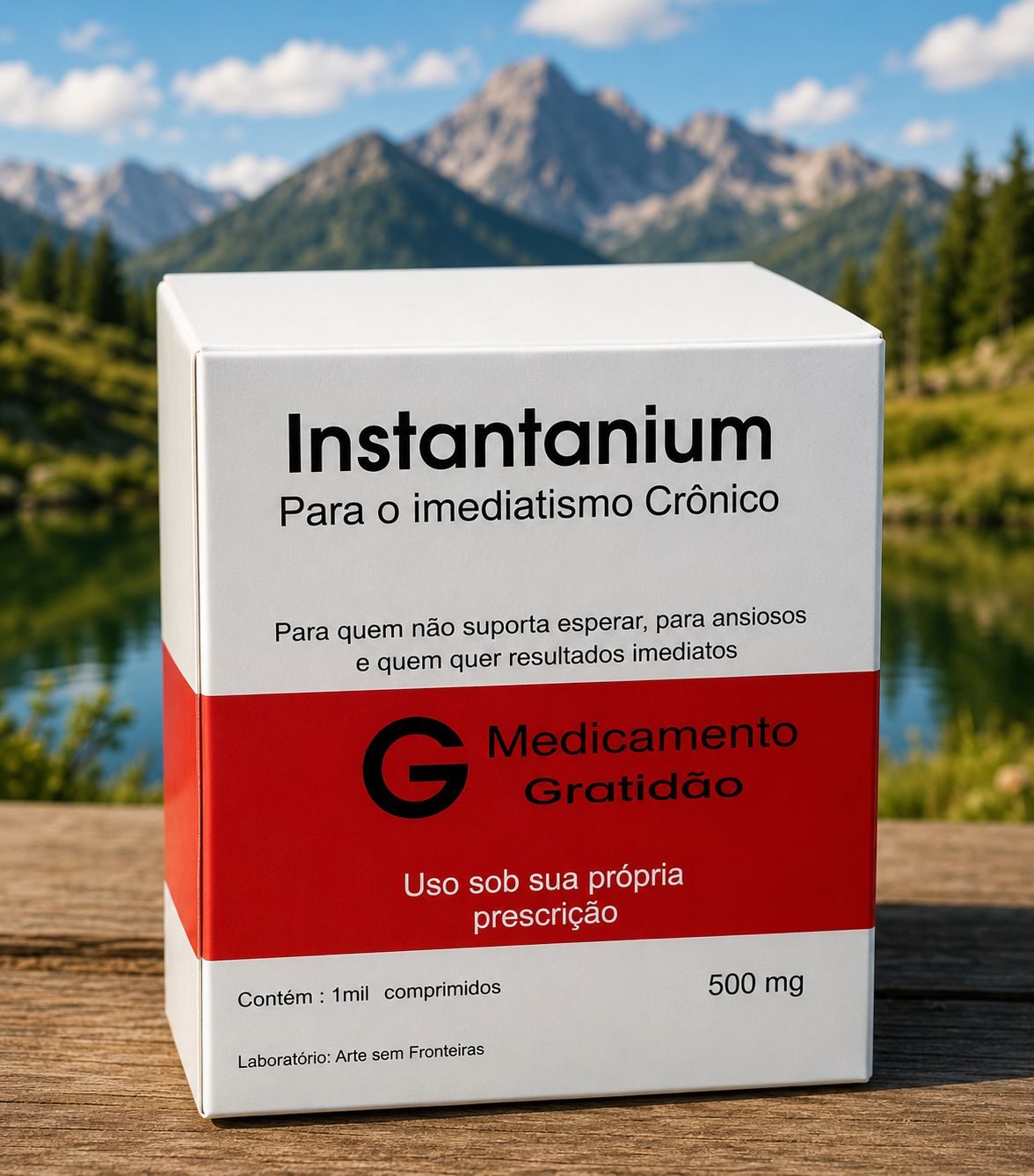 Instantaniun — para o imediatismo crônico